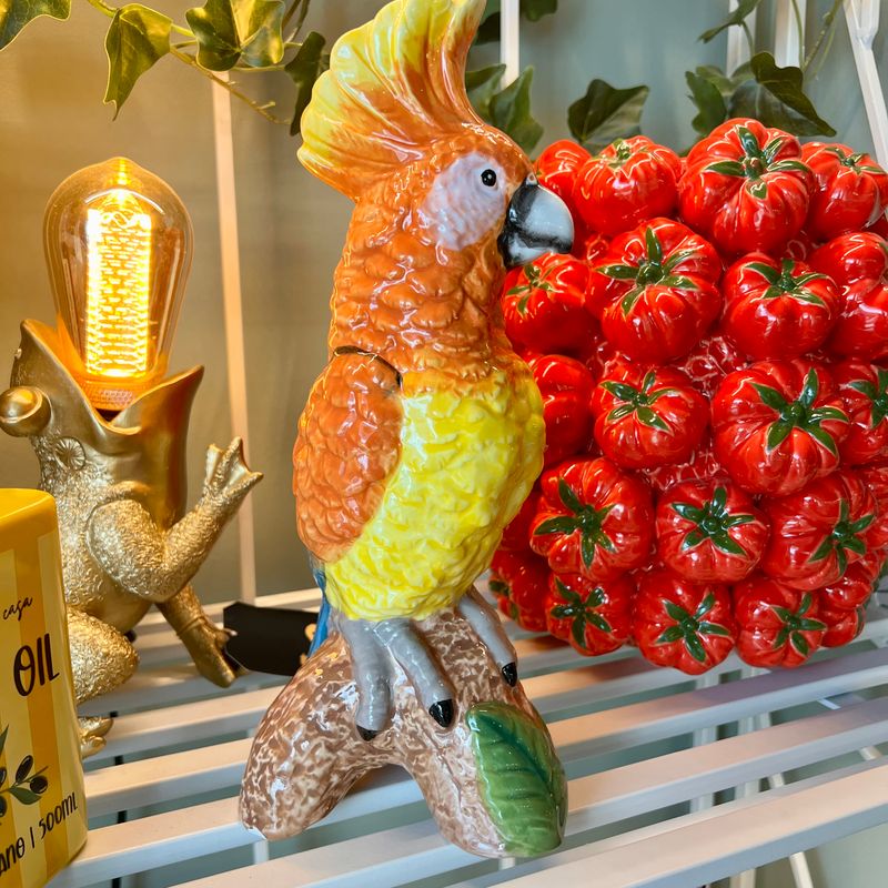 Parrot vase oransje
