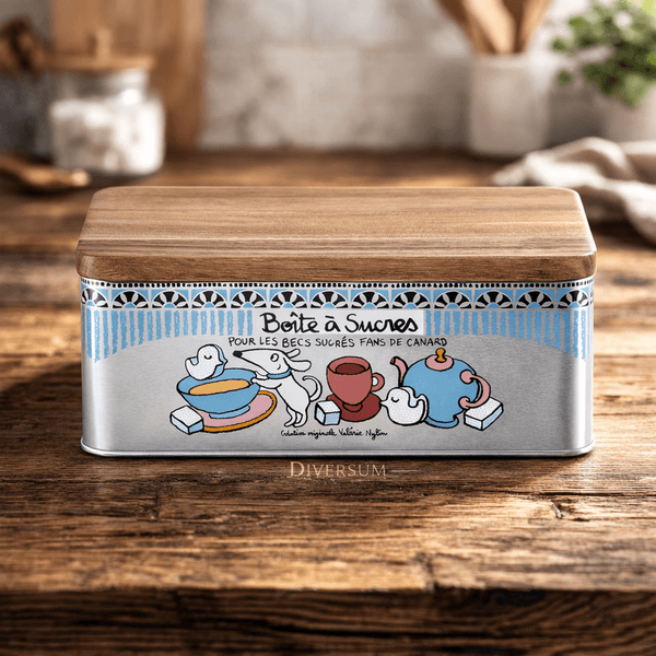 Hovedbilde Metallboks til sukkerbiter Fans de canard