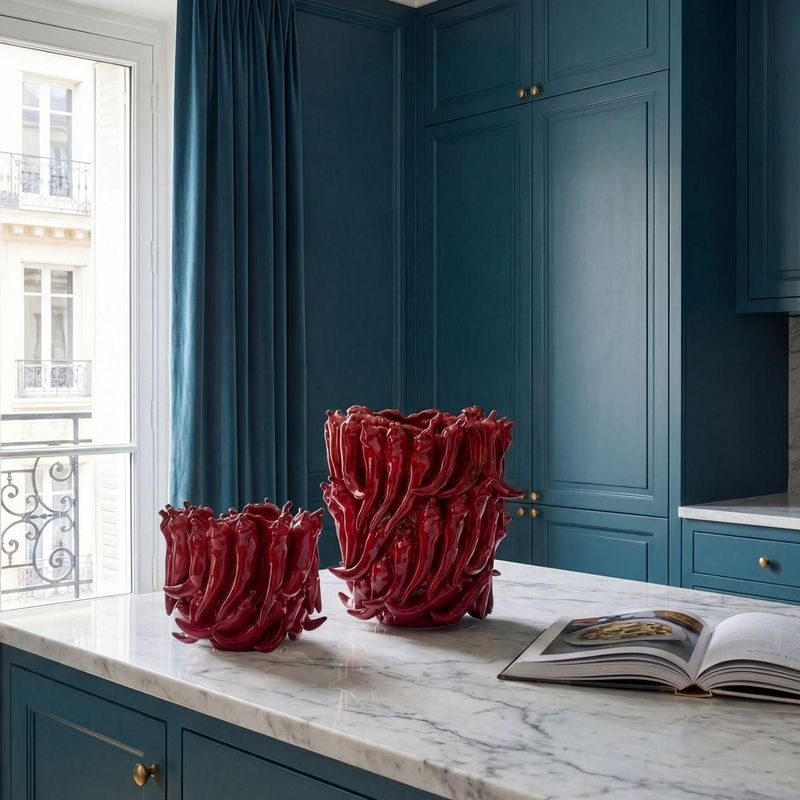 Vase Chili bordeaux Werns