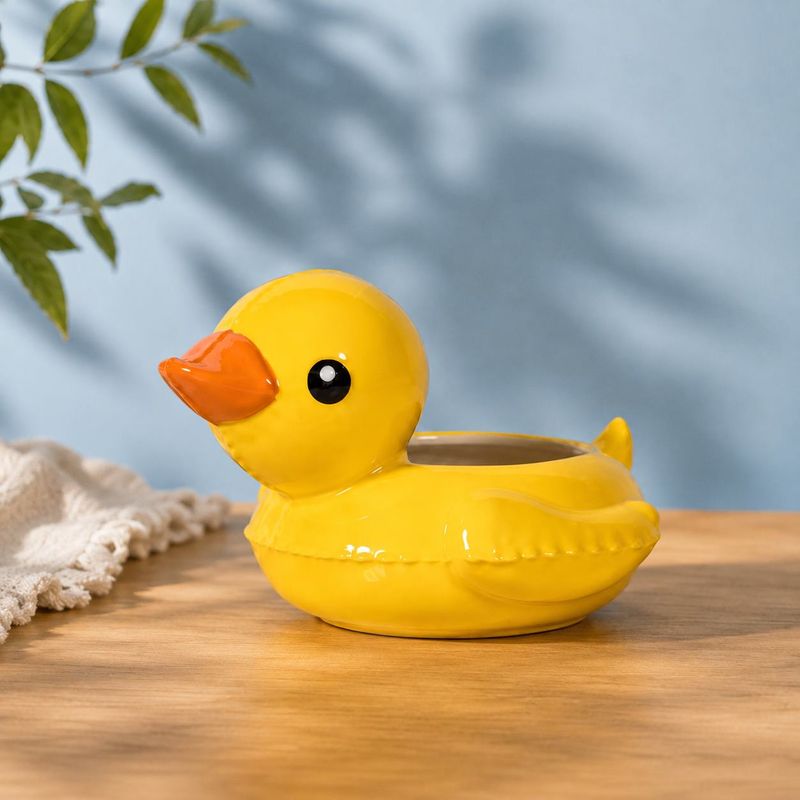 Floaty Duck potte i keramikk