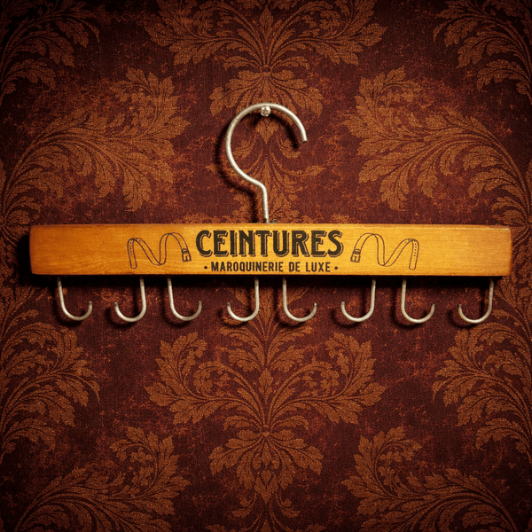 Hovedbilde Kleshenger med kroker for belter, belteordner