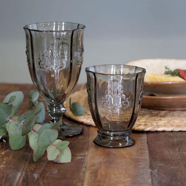 Hovedbilde Saint-Émilion vannglass Fleur De Lys grå