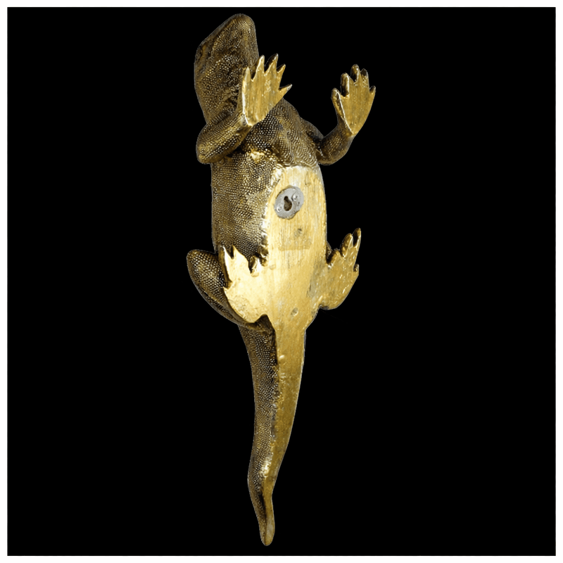 Komodovaran Gold figur
