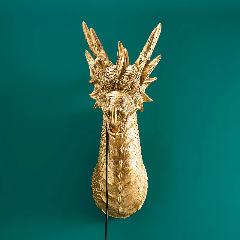 Drake the Dragon drage vegglampe
