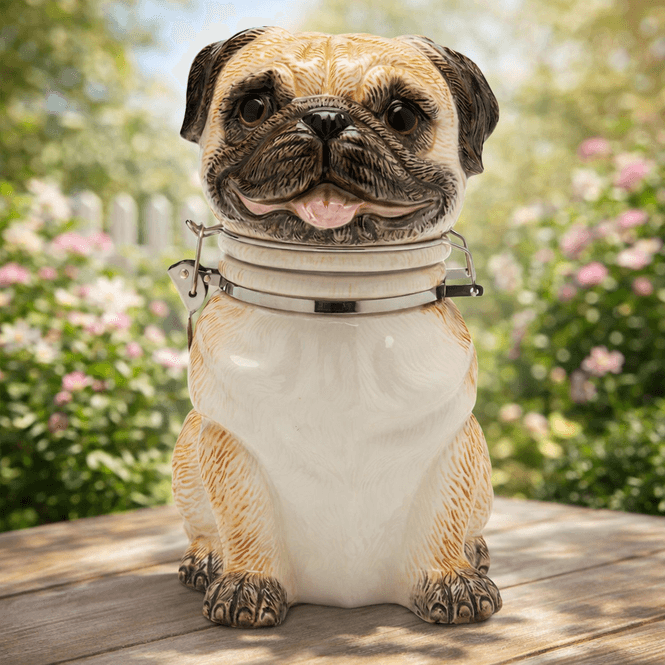 Hovedbilde Cookie jar, kakeboks , krukke Mops/Pug