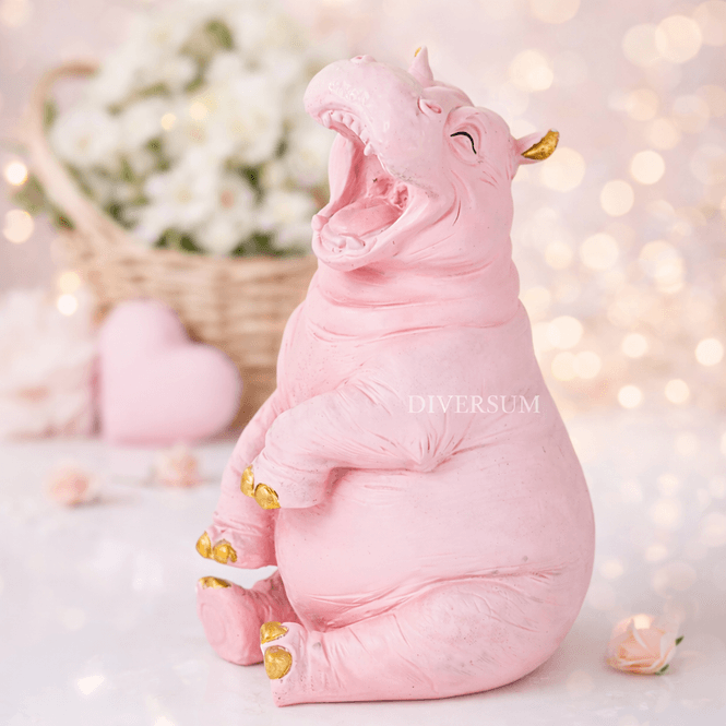 Main Image Happy Hippo rosa figur