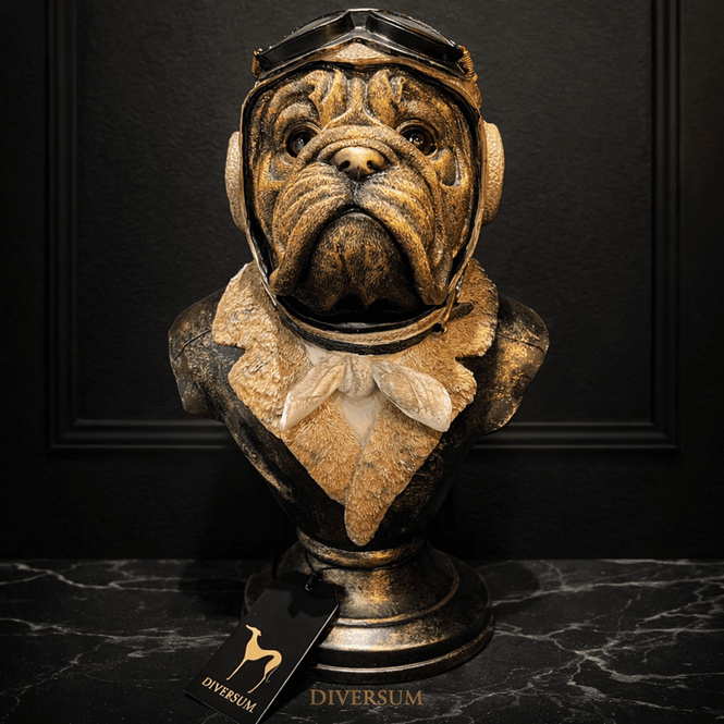 Hovedbillede Pilot Hund byste 