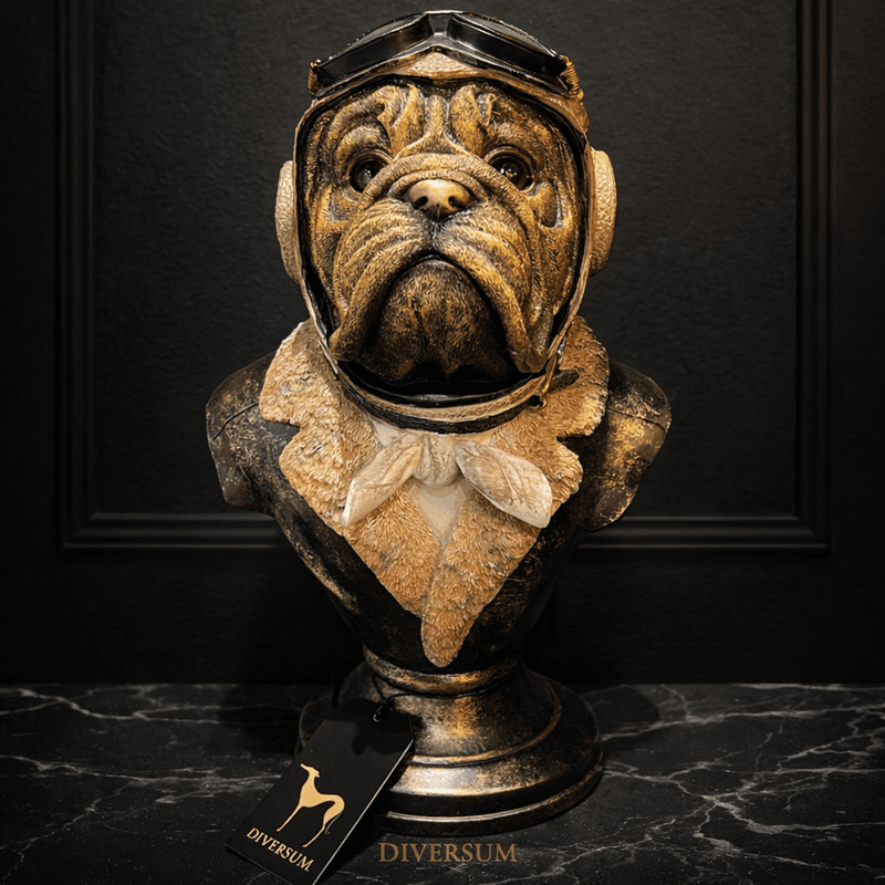 Pilot Hund byste 