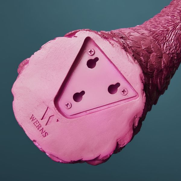 Hovedbilde Baby Franz Josef magenta struts vegglampe