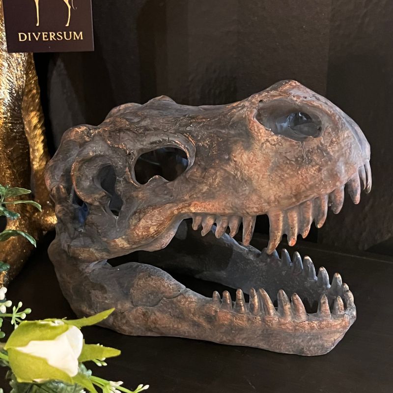 T Rex Hodeskalle borddekor