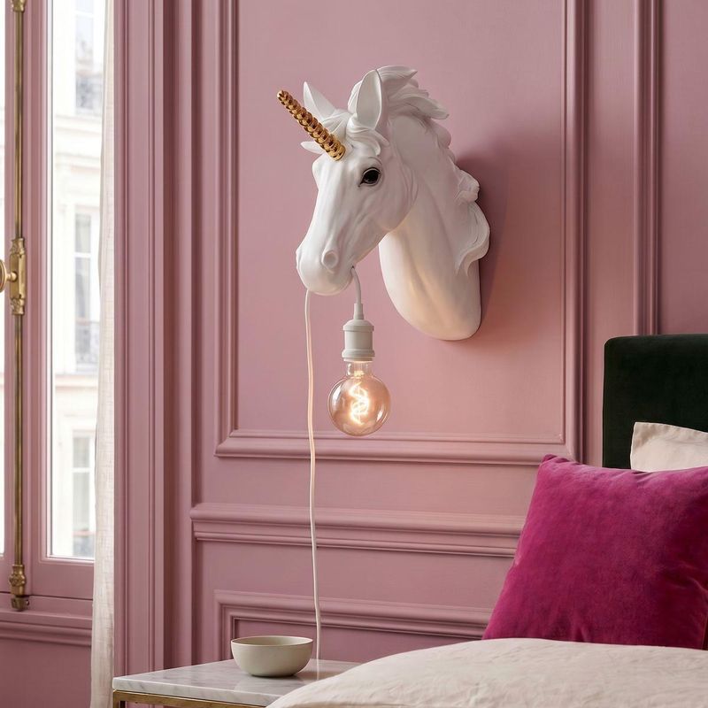 Hugh Unicorn vegglampe Werns