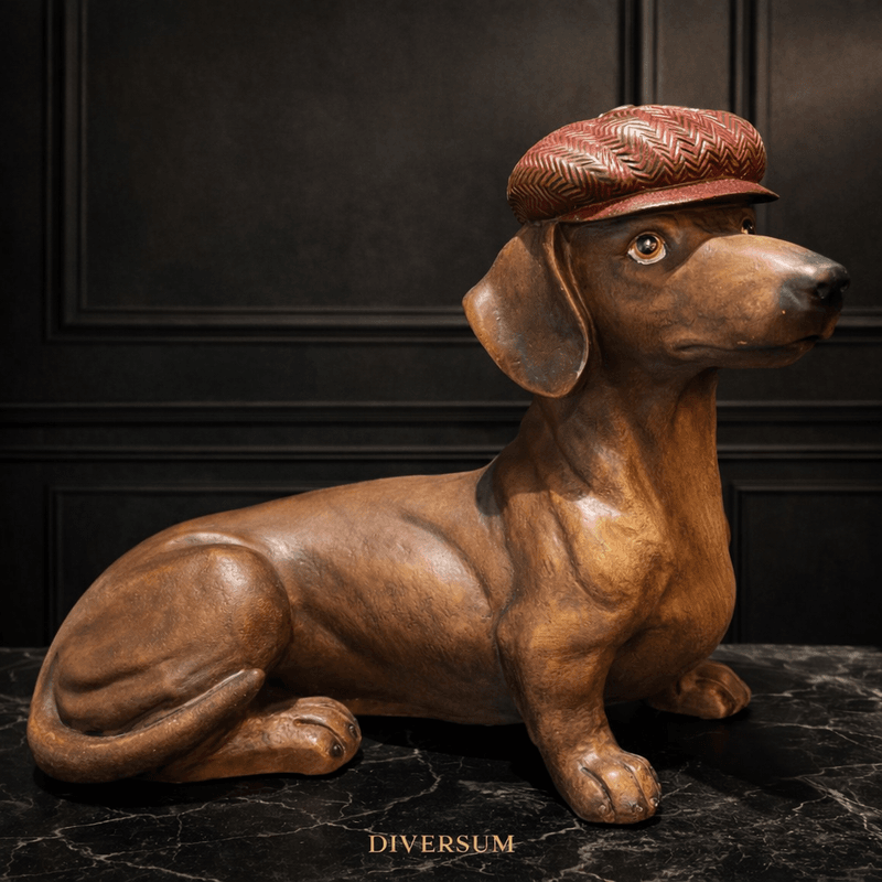 Dachs med smart hatt