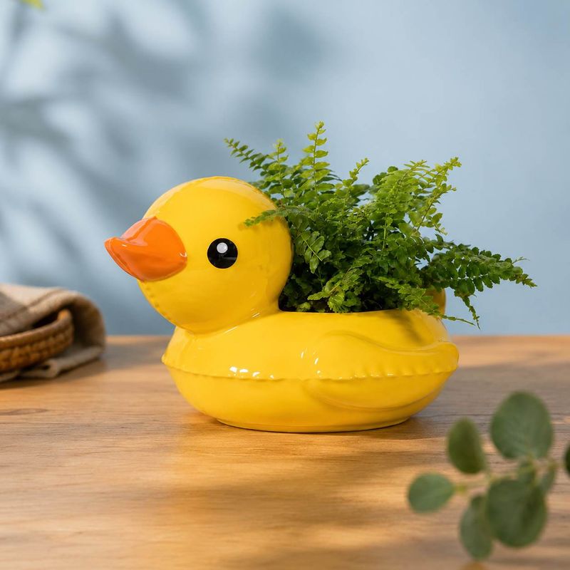 Floaty Duck potte i keramikk